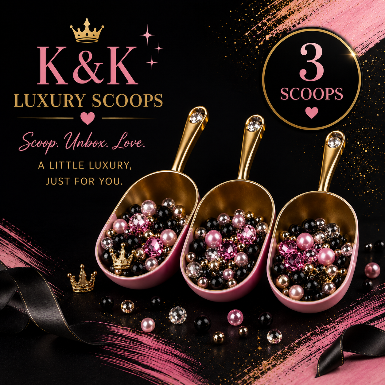 3 Scoops ~31-38 items + 1 FREE Lux Pick