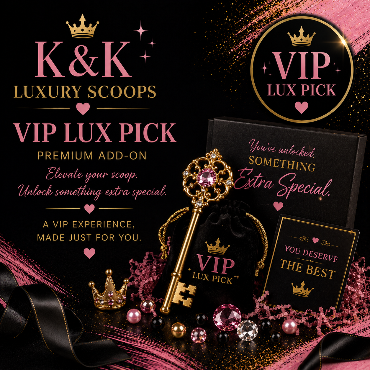VIP Lux Pick Limit 1 per order (add-on only)